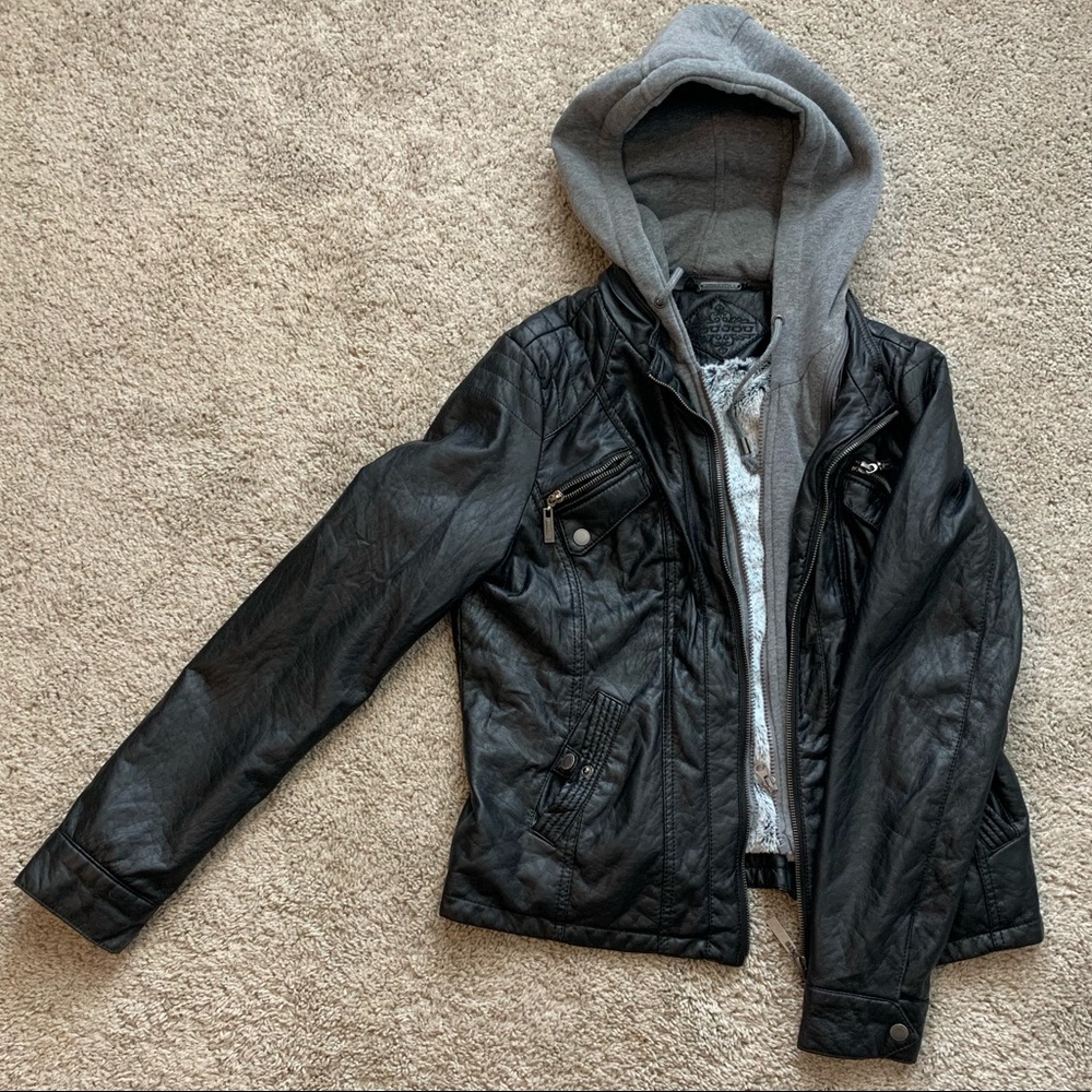 Leather jacket